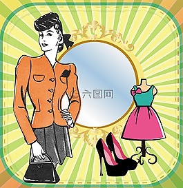 女人,女孩,女士
