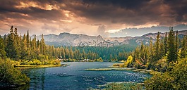 景观,山,丘陵