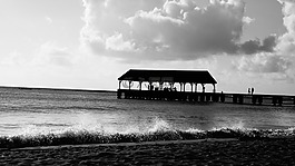 碼頭,海洋,海
