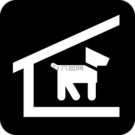 冷落,狗窝,稳定的狗