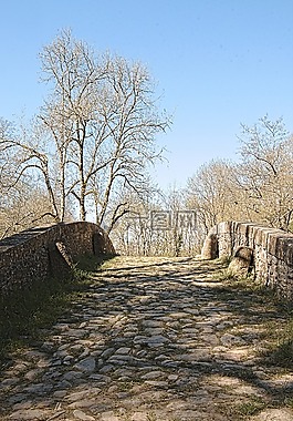舊橋,河,治愈