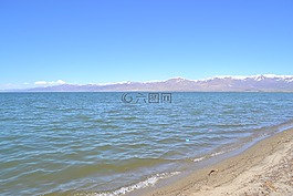 湖,山,水