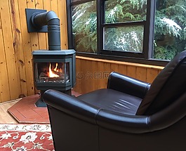 壁爐,扶手椅,舒適