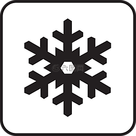 雪,雪花,板