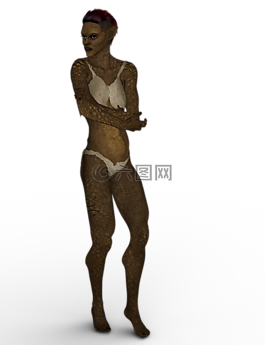 怪物,女性,生物