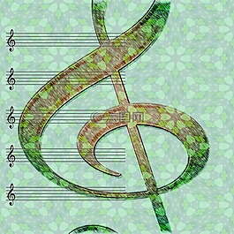 音樂,譜號,背景