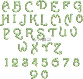 字母表,字母,號(hào)碼