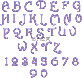 字母表,字母,號碼