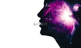 宇宙,银河,肖像