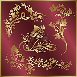 花卉,開花,復古