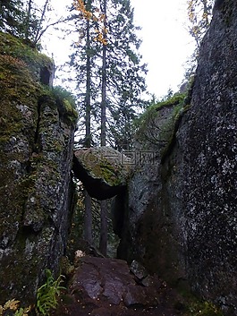 skuleskogen 国家公园,瑞典,徒步旅行