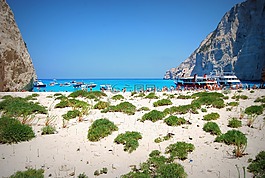 科夫,海滩,navagio 湾