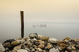 极点,岸,海岸