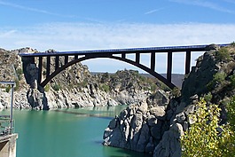 弧,ricobayo,橋