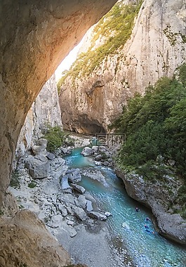 gorges du verdon峡谷,法国,河