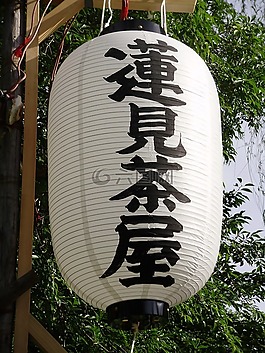 日本,灯笼,地图