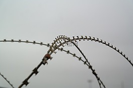 北約電線,鐵絲網(wǎng),尖銳