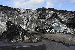冰川舌,sólheimajökull,冰岛