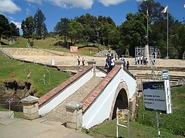 橋,紀(jì)念碑,公園