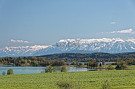 德國,waginger見,高山