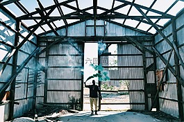 建設,房子,棚