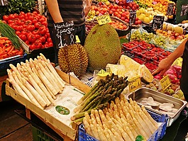 市場攤位,市場,蔬菜站