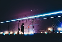 黑暗,夜,天空