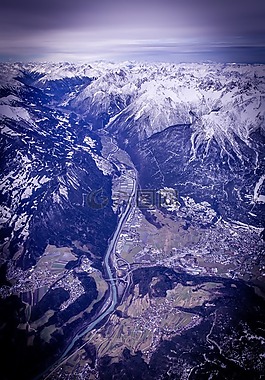高山,山,奧地利