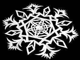 明星,雪花,側(cè)影