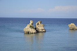 海,兩個(gè)巖,salento