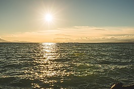 云,自然,海洋