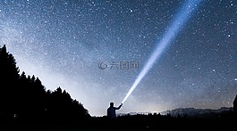 黑暗,夜,天空