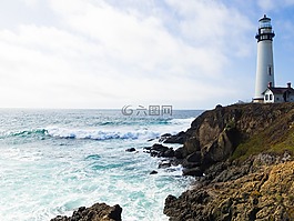 海滩,悬崖,海岸
