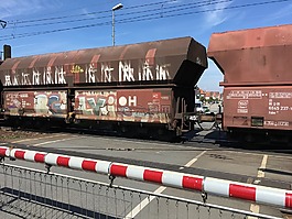火車,涂鴉,德國