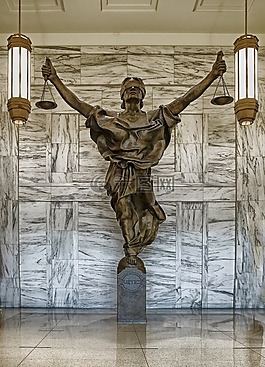 司法的图,纽约城,法院