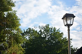 燈籠,云,天空