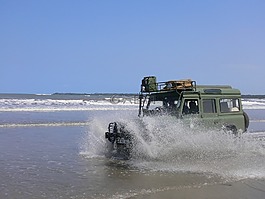 越野車,海灘,樂趣