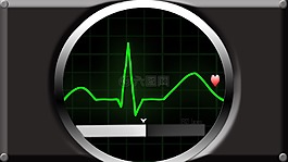 心電圖,保佑你,脈沖