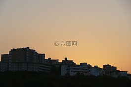 日落的时候,布朗市,葡萄牙