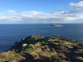 海洋,藍(lán)色,清除
