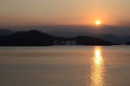 泰國,墻,日落