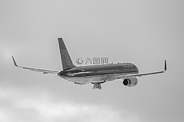 飛機(jī),噴射,天空