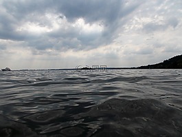 水,海灘,洗澡