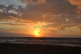 日出,希臘,海