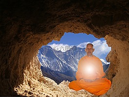 佛教,僧侶,冥想