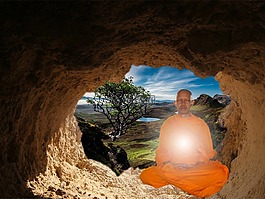 佛教,僧侶,冥想