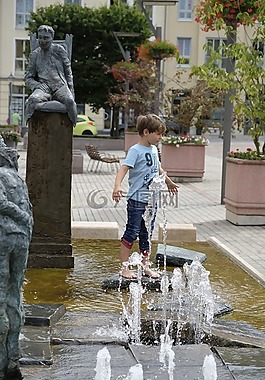 孩子,男孩,播放