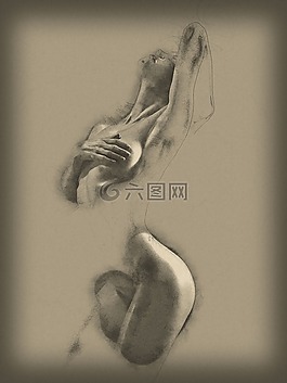 人類,女子,繪圖