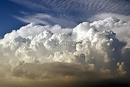 云,积云,天空