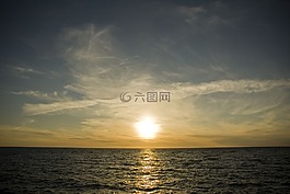 颜色,傍晚的天空,太阳晚报